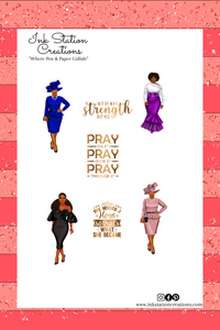 Church Girl Stickers