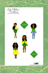 Nurse Soror Stickers