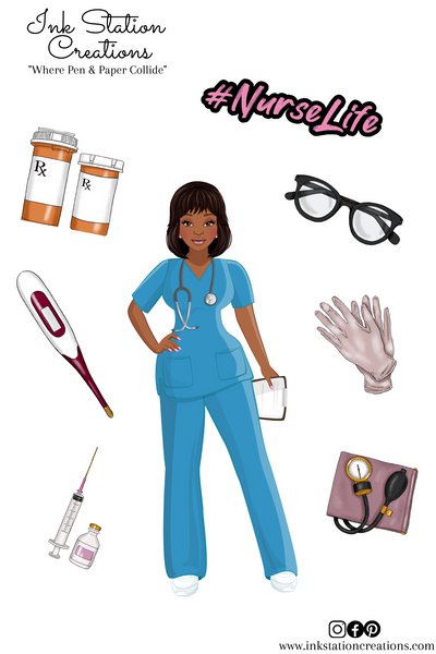 Nurse Life Stickers