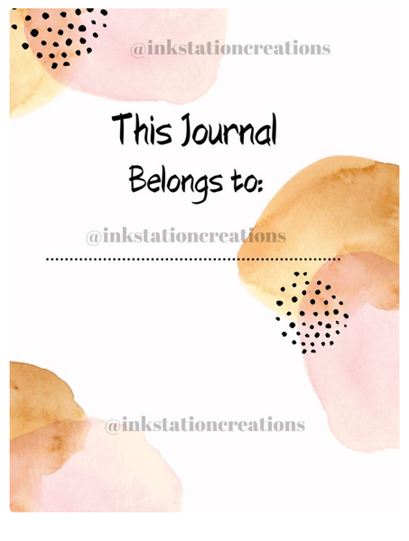 Bible Study Journal